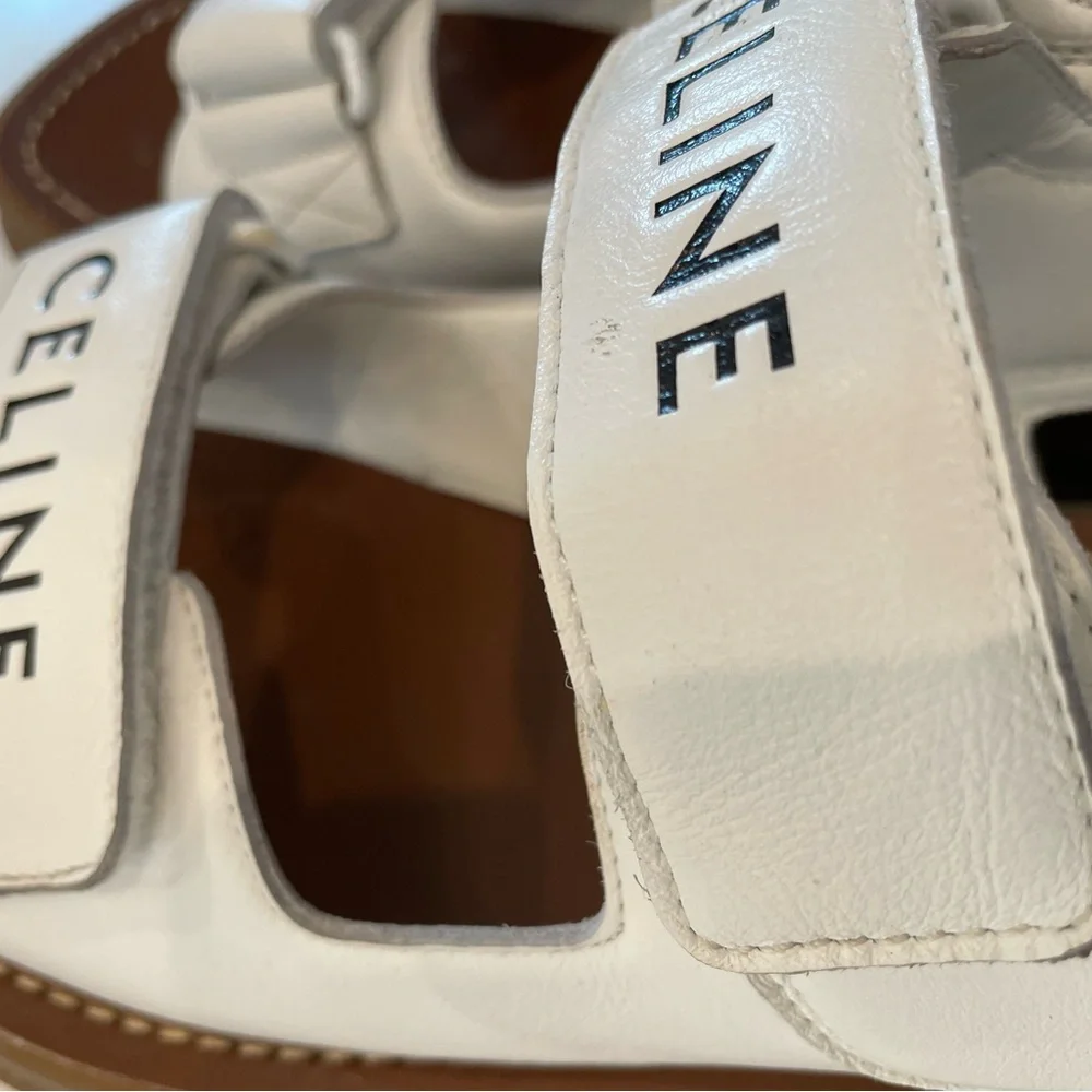 Celine Logo Sandals - Picture 6 of 14